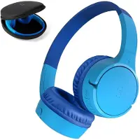 Belkin Casque audio sans fil SoundForm Mini pour enfants, avec microphone intégré et