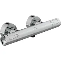 Ideal standard Robinet de douche avec thermostat Ceratherm T100 chromé brillant A7229AA