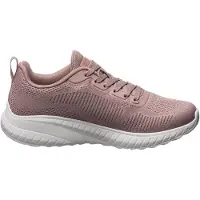 SKECHERS Baskets basses 'Bobs Squad Chaos - Face Off' rose ancienne