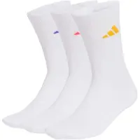 Adidas Chaussettes de sport 'Essentials' jaune / lavande / abricot / blanc