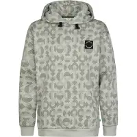 Petrol Industries Sweat gris chiné / noir