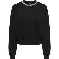 ONLY Sweat-shirt 'ONLJETT' noir