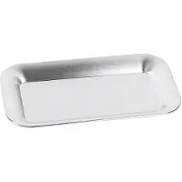 Aps Plat de service en acier inoxydable | Rectangulaire