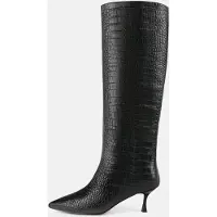 L37 HANDMADE SHOES Boots 'SOMEBODY TOLD ME' noir