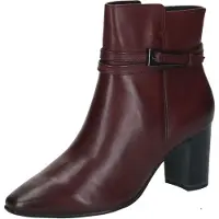 Caprice Bottines bordeaux