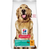 Hill's Pet Nutrition Science Plan - Adult - Perfect Weight - Large Breed - Poulet - 12 kg