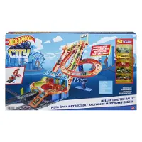 Hot Wheels Circuit de Voitures - City Roller Rallye des montagne - - UneTaille - Circuit de Voitures