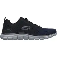 SKECHERS Baskets basses 'Track Ripkent' marine / gris / noir
