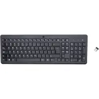 HP 220 Wireless Keyboard clavier RF sans fil Noir