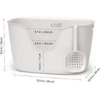 Catit Litière Pour Chat Loo