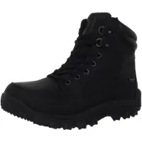 Timberland Botte de randonnée imperméable pour hommes, modèle MID LACE UP, couleur noire, taille 50 EU