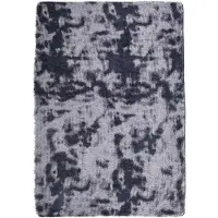 vidaXL Tapis Shaggy à poils longs NAVARRA gris foncé 120x170 cm
