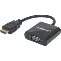 Manhattan HDMI à VGA (Double moniteur)