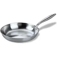 Fackelmann Poêle 28 cm en inox 18/10 Triply Vita3