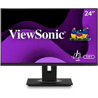 Viewsonic VG2456 - 24 pouces - 61 cm (24 pouces) - 1920 x 1080 pixels - Full HD - 5 ms - Noir