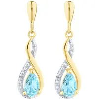 Diamant L'Eternel Boucles d'oreilles or
