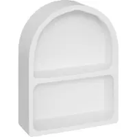 Atmosphera Rivi Étagère Murale 45 x 35 cm MDF Blanc