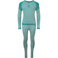 TROLLKIDS Sous-vêtement de sport 'Hemsedal' turquoise / menthe