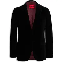 HUGO Veste Extra Slim en velours de coton