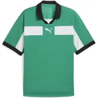 Puma T-Shirt fonctionnel 'TeamClassic' vert / noir / blanc
