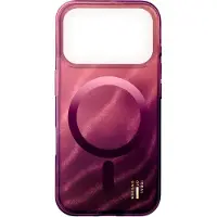 IDEAL OF SWEDEN Coque Clear MagSafe pour Apple iPhone 18 Pro Max / 17 Pro Max - Cherry Lacquer