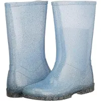 Beck Bottes en caoutchouc bleu clair / argent