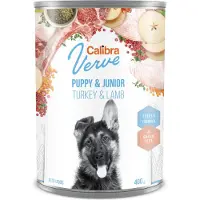 Calibra Gf Verve Junior Dinde Et Agneau Boîte 6x400g Nourriture Pour Chiens