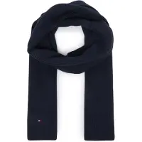 Tommy Hilfiger Écharpe bleu marine / rouge cerise / blanc