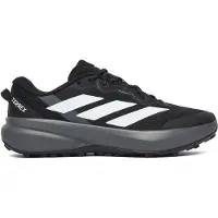 Adidas Chaussure de course 'Tracefinder Plus' gris / noir / blanc