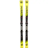Völkl - Packs (skis + fix) - Pack de skis de piste - Racetiger SL + rMotion-T 12 Red 2027 en Bois - Taille 165 cm - Jaune
