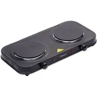 Maestro Cuisinière électrique à deux brûleurs 2000W MR-771-2