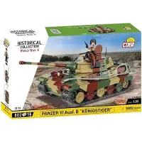 COBI Panzer VI Ausf. B Königstiger, kit de construction, 9 ans(a), 802 pces.