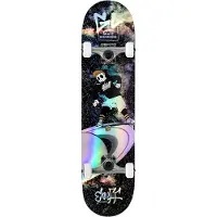 Enuff Skully Skateboard - Hologram Complet - Noir - - UneTaille - Skateboard