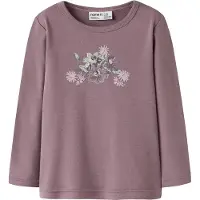 Name it T-Shirt mélange de couleurs / pourpre