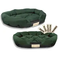 AIO Factory Lit pour chien 100x75 cm personnalisé vert imperméable