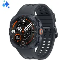 Samsung Galaxy Watch Ultra2 3,81 cm (1.5") AMOLED 47 mm Numérique 498 x 498 pixels Écran tactile 4G Gris Wifi GPS (satellite)