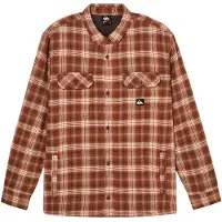 Quiksilver Venture Long Sleeve Shirt Marron 2XL Homme