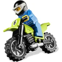 LEGO City 4433 Le transporteur de moto tout terrain