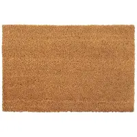 vidaXL Tapis de porte naturel 40x60 cm fibre de coco touffeté