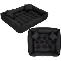 AIO Factory Lit pour chien ECCO 115x95 cm imperméable noir