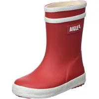 Aigle Bottes enfant BABY FLAC 2 filles - Rouge - 22
