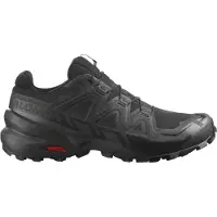 Salomon - Chaussures de trail en GORE-TEX - Speedcross 6 GTX Black/Black/Phantom - Taille 44 2/3 - Noir