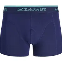 Jack & jones Boxers 'JACAARON' bleu marine / vert / noir / blanc