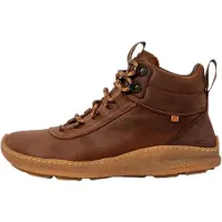 El naturalista unisex. 254361156005_012 Bottines en cuir marron N5436 (45), Plat, Lacets, Casuel