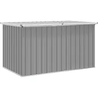vidaXL Coffre de jardin Gris 171x99x93 cm