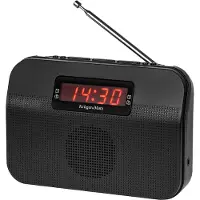 Krüger&Matz Radio analogique portable, Kruger&Matz, 5W, Noir