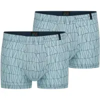 Schiesser Boxers 'Long Life Soft' bleu clair