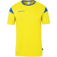 Uhlsport Squad 27 Jersey à manches courtes Hommes - Jaune / Royal