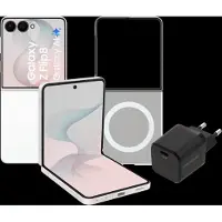 Samsung Galaxy Z Flip 8 256 Go Blanc 5G + Pack d'Accessoires