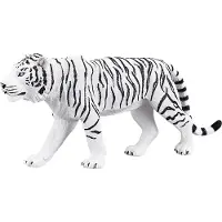 Animal planet Figurine - - 387013 XL - Tigre Blanc - Fabriquée à la main - 15,5 x 3,8 x 6,5 cm